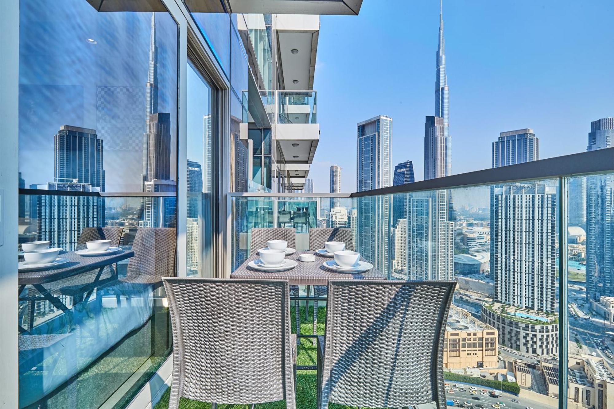 Highest Infinity Pool In Downtown Dubaiアパートメント エクステリア 写真