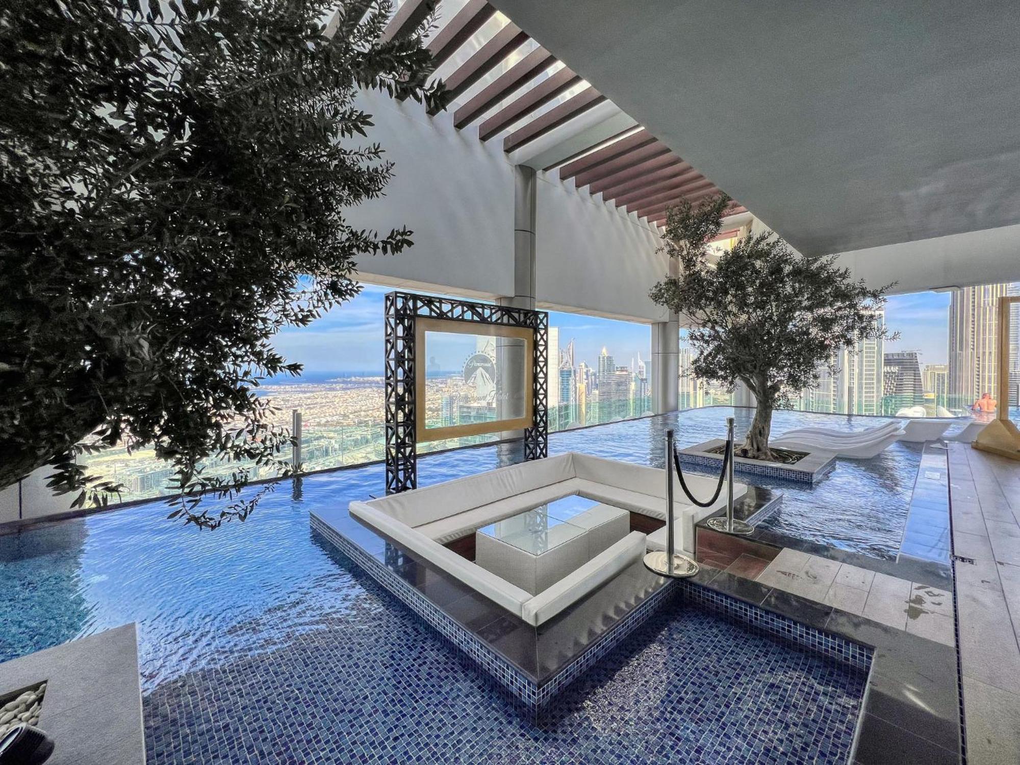 Highest Infinity Pool In Downtown Dubaiアパートメント エクステリア 写真